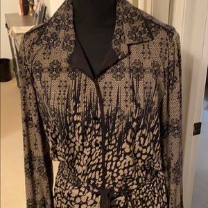 Button front shirt dress size 16